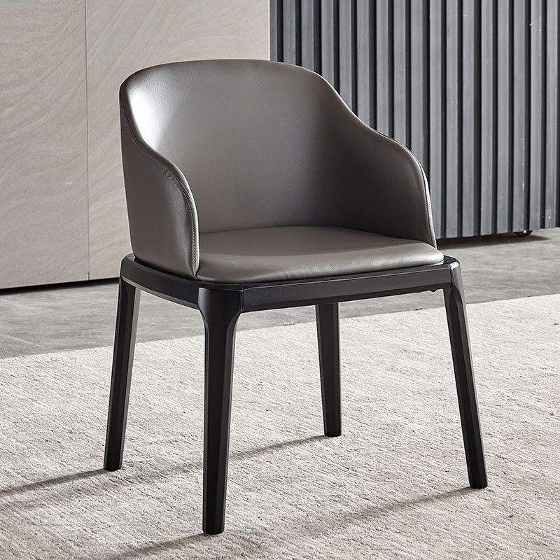 Sedie in legno di cenere in stile glam solido sala da pranzo poltrona per cucina