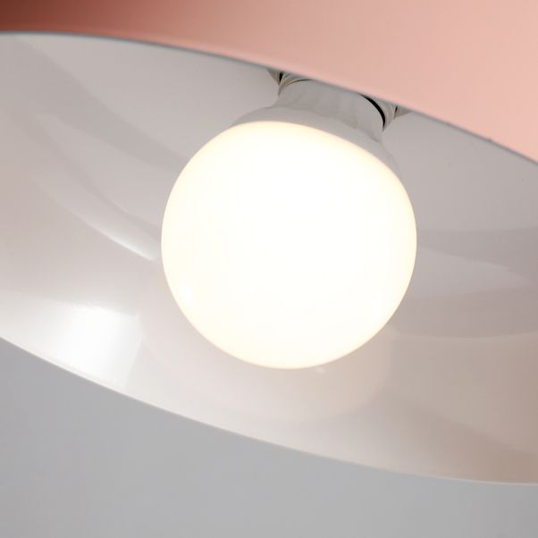 Bowl Shape Hanging Lighting Modern Style Metal 1 Light Hanging Lamp for Bedroom