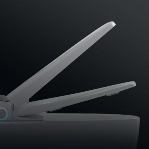 Modern One Piece Toilet Seat Included Floor Mounted Toilet Bowl for Washroom