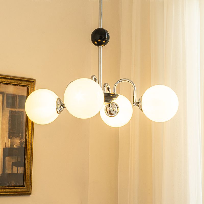 Modern minimalisme hanger lichtglas bol kroonluchter voor eetkamer
