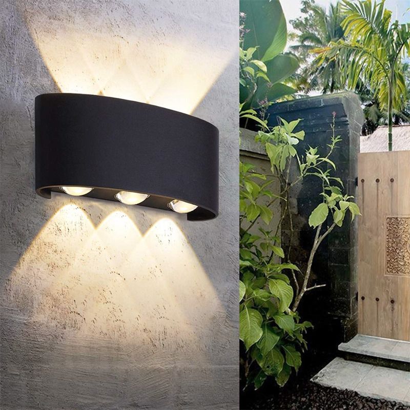 Geometric Wall Mounted Lamp Modern Style Metal Multi Lights Wall Lighting Ideas