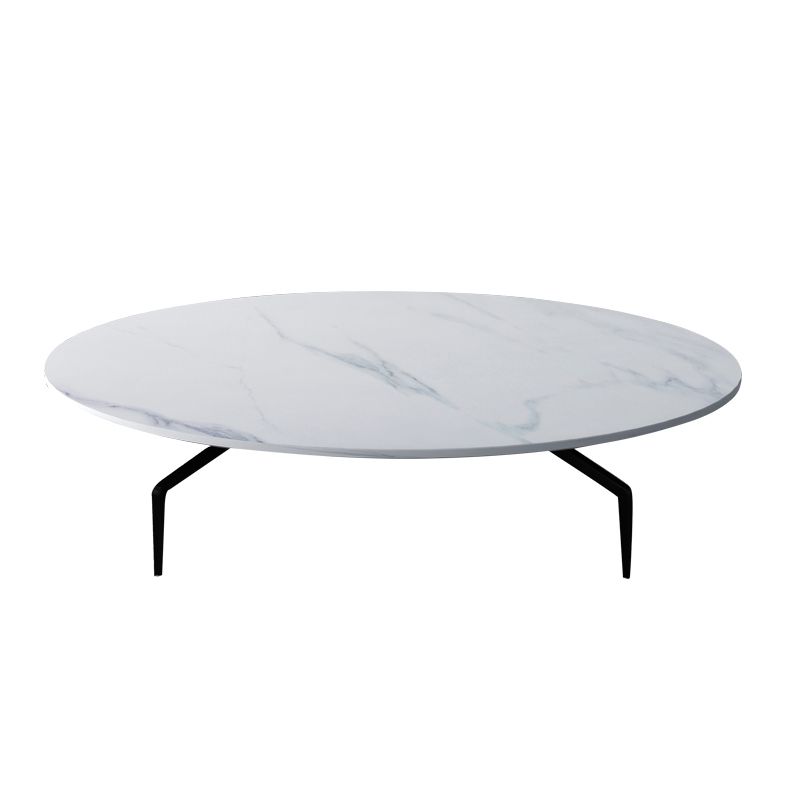 Modern Style Cocktail Table Rock Slate Top Rectangular & Oval Coffee Table