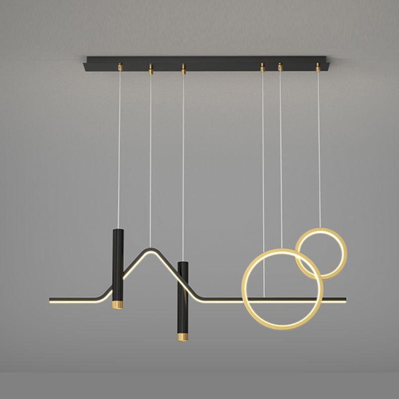 Moderne Style Island Leicht Einfaches hängende Lampenvorrichtung für Küchen -Esszimmer