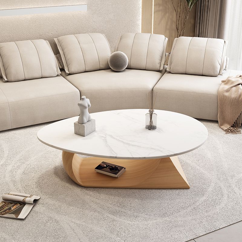 Modern Abstract Coffee Table Slate Geometric Coffee or End Table