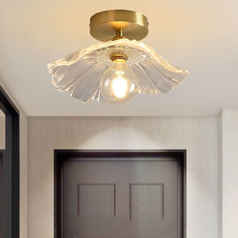 Flower Flush Mount Ceiling Lighting Fixture Contemporary Flush Mount Ceiling Light