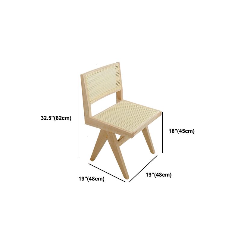 Rectangle Dining Table Set 1/2/5 Pcs Solid Wood Dining Table and Chairs