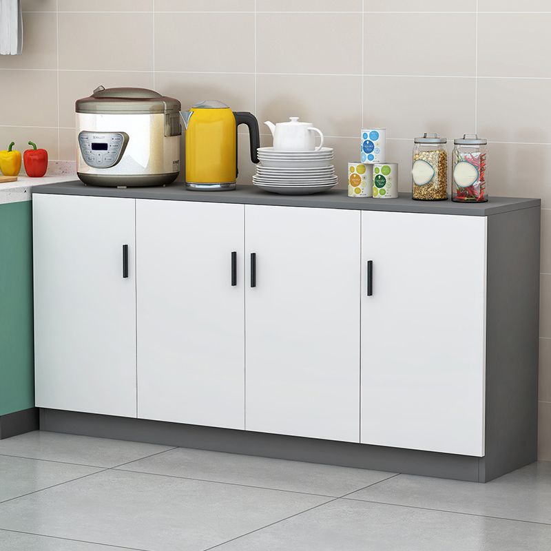 Modern Sideboard Cabinet Engineered Wood Adjustable Shelves Server with Doors