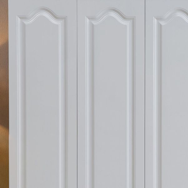 Bedroom Hinged Door Storage Cabinet Manufactured Wood Victorian Cabinet with Drawers