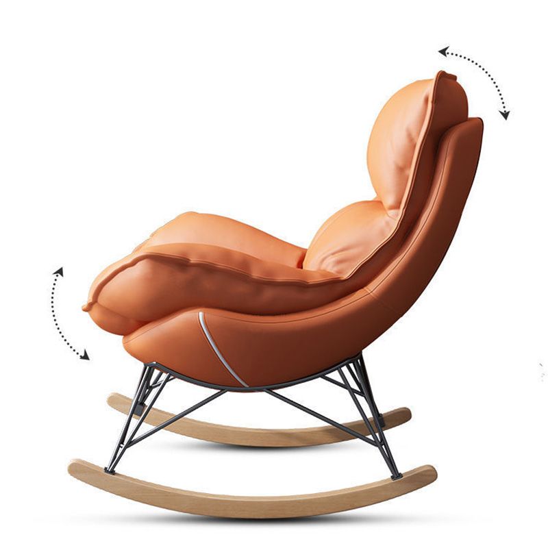 Nordic Family Rocking Chair Living Room Balcony Siesta Single Sofa Chair