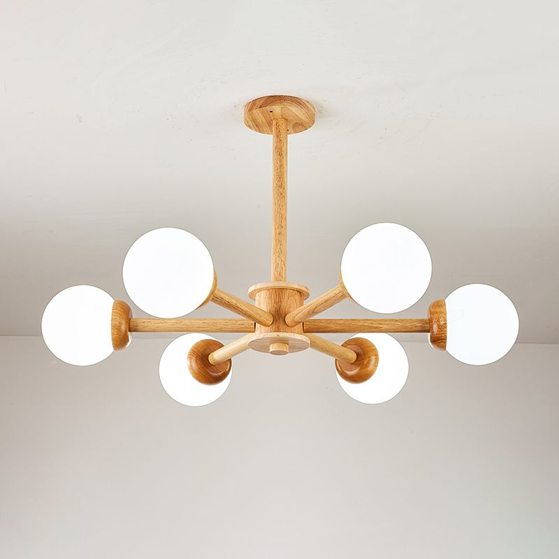 Globe Chandelier Pendant Light Modern Multi-Head Chandelier Lamps Fixtures for Living Room