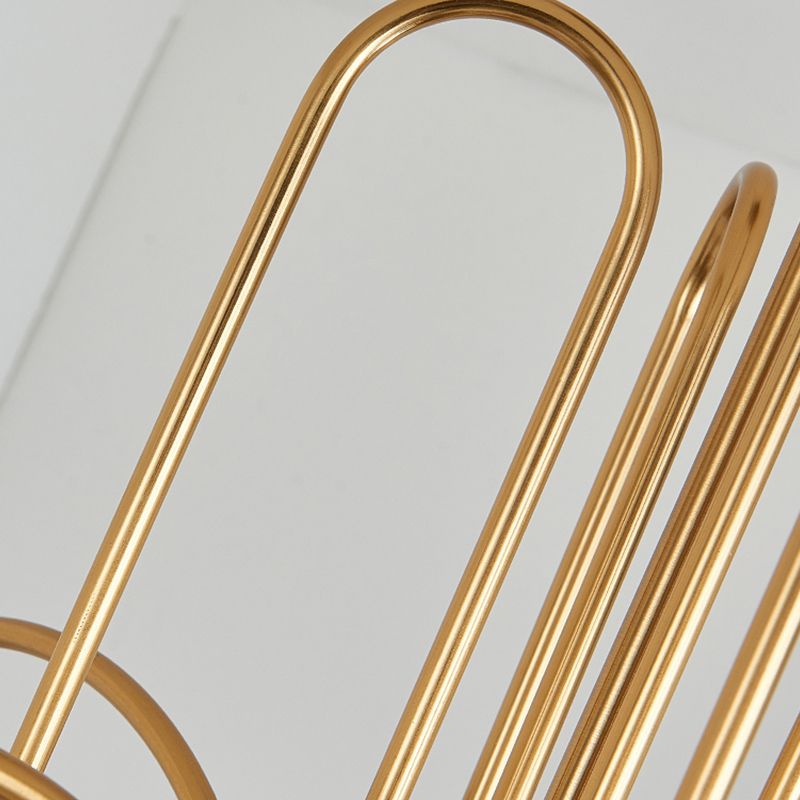 Modern Metal Chandelier Light Fixtures Multi-Head Hanging Pendant Lights for Bedroom