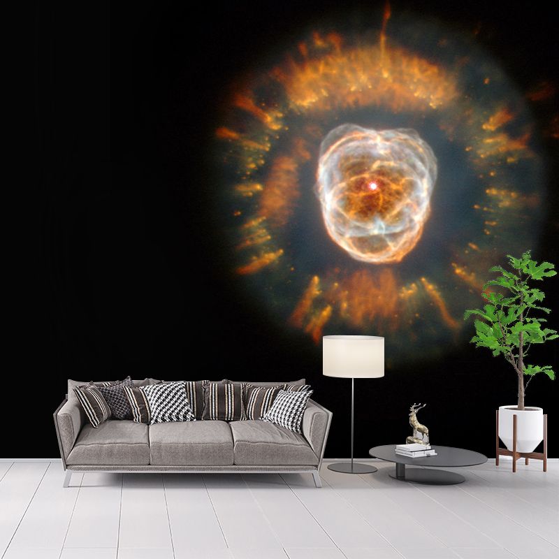 Universe Mildew Resistant Wallpaper Photography Sleeping Room Wall Mural