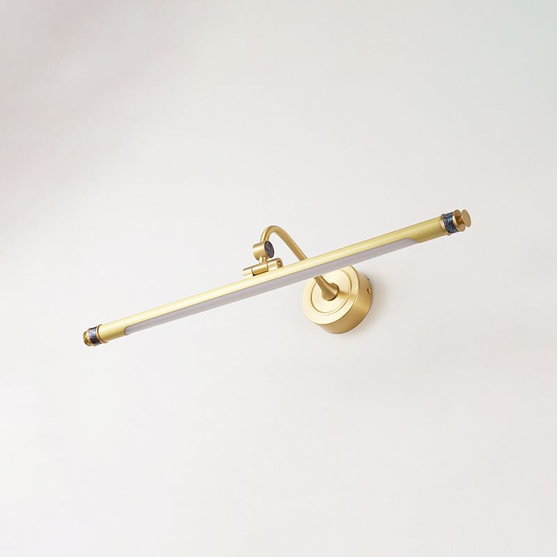 LED Vanity Light Fixtures Traditional Mirror Front Lighting with Acrylic Shade