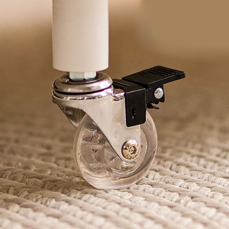 14" Wide Contemporary Corner Table Storage Oval Accent Side Table