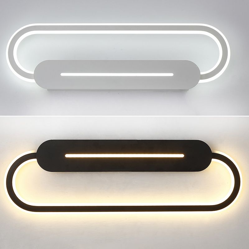 Schleifeform badezimmer Eitelkeitsleuchte Metallic Minimalist LED Wandhalterung Leuchte