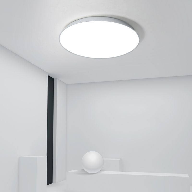 Metalen ronde inbouwplafondlamp Moderne stijl Enkelvoudige inbouwplafondverlichtingsarmaturen