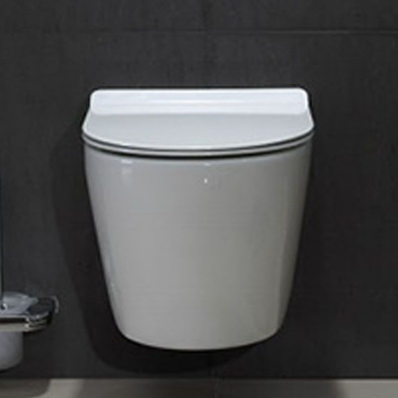 Small Apartment All-mounted Toilet Concealed Tank Toilet with Slow Close Seat
