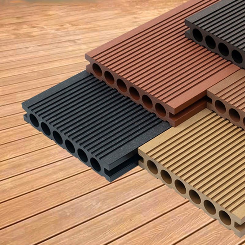 Composite Deck Plank Interlocking Patio Flooring Tiles with Slip Resistant