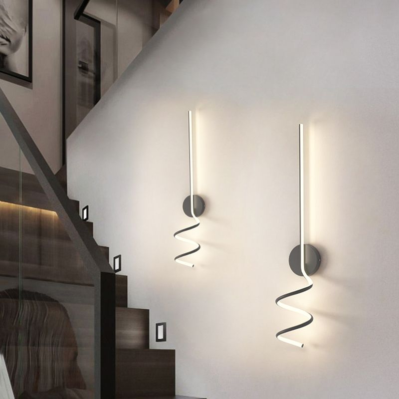 Minimalist Style Metal Wall Light Modern Geometry Led Wall Lamp