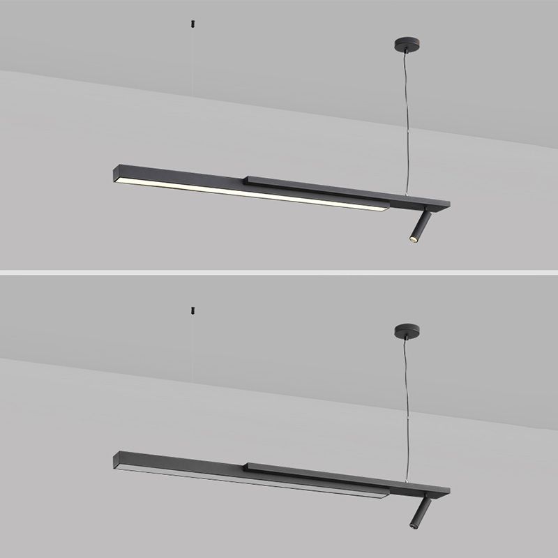 Linear Isola Lighting Isola Fissature Luci a sospensione da cucina contemporanea