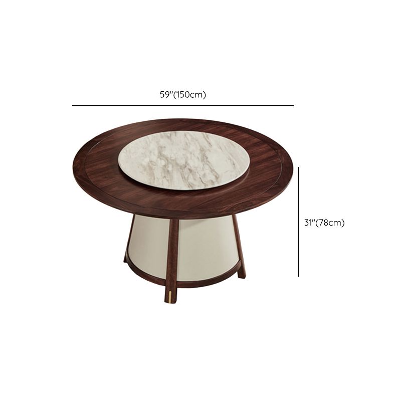 Modern DiningTable Set 1/7 Pieces with Wood Base Kitchen Furniture Set