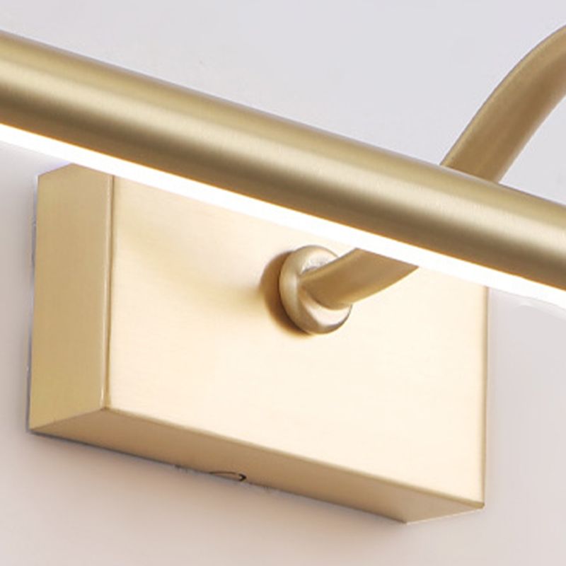 Stron de style postmoderne Galerie murale en métal 1 lumière de lumière Lumière pour la salle de bain