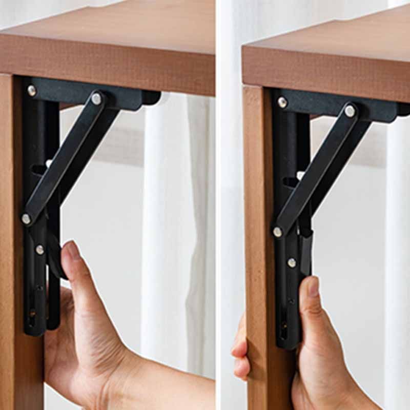 Taburete de bar minimalista para interiores, taburete plegable con respaldo de madera sin brazos