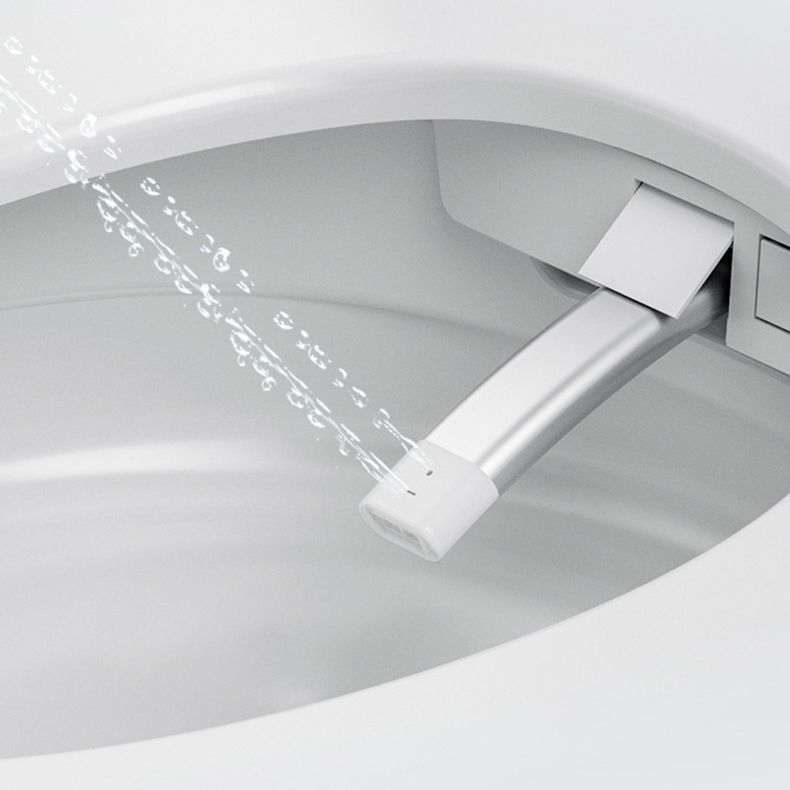 Modern 1-Piece Bidet Toilet Floor Mounted Toilet Bowl for Bathroom