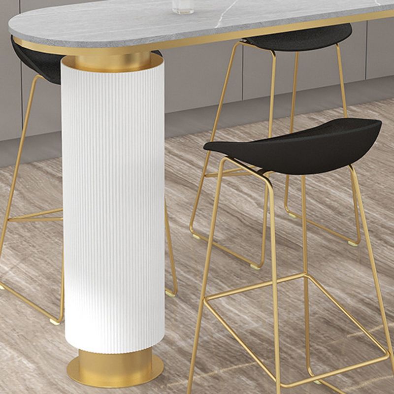 Specialty Bar Table Bar Height Contemporary Pub Table for Indoor