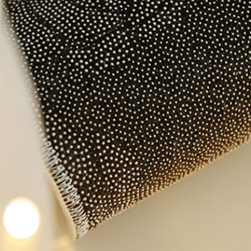 Beige Casual Rug Polyester Line Area Rug Stain Resistant Rug for Home Decor