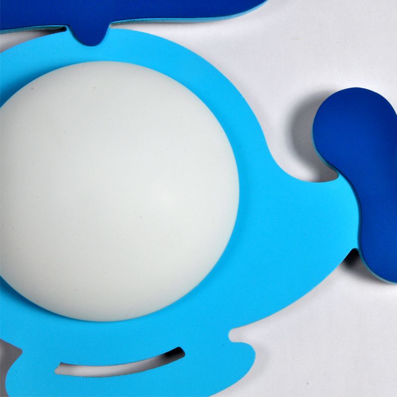 Helicóptero Baby Kid Helicóptero Splicadores de madera Estilo de dibujos animados LED LED