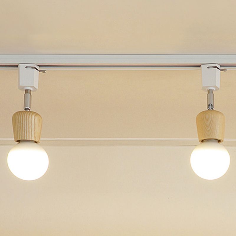 Madera Lucina de montaje semi de montura semi lineal estilo moderno de madera semi flanphushing luminato