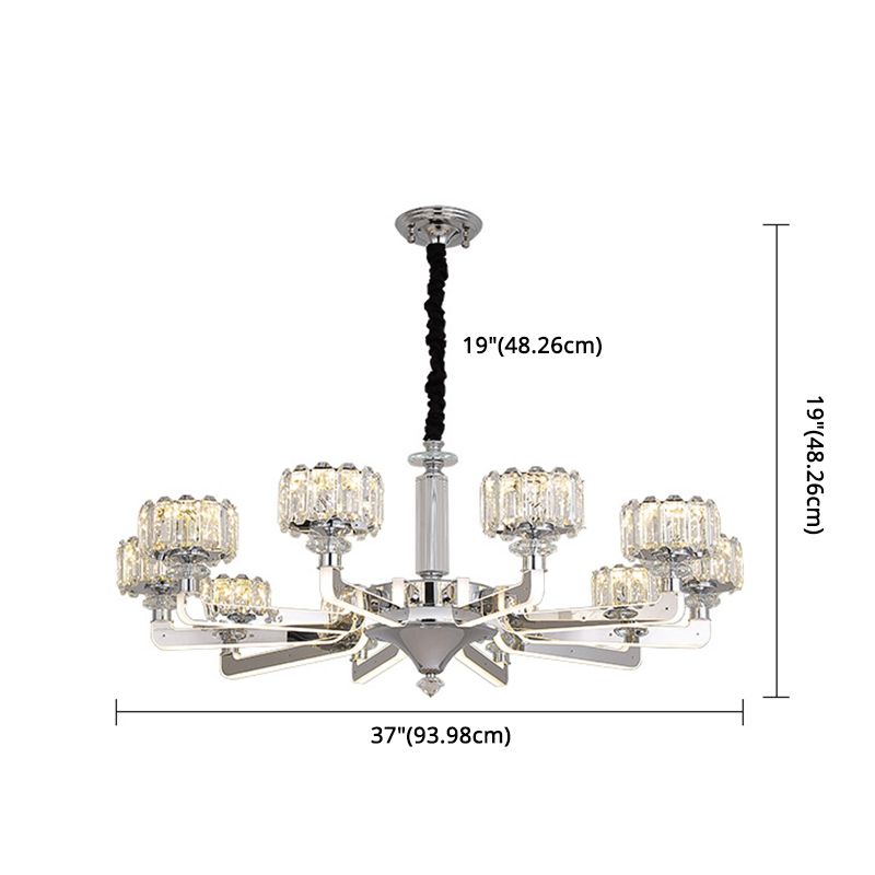 Luci a soffitto cilindriche a sospensione Lampada sospesa in stile minimalista moderno