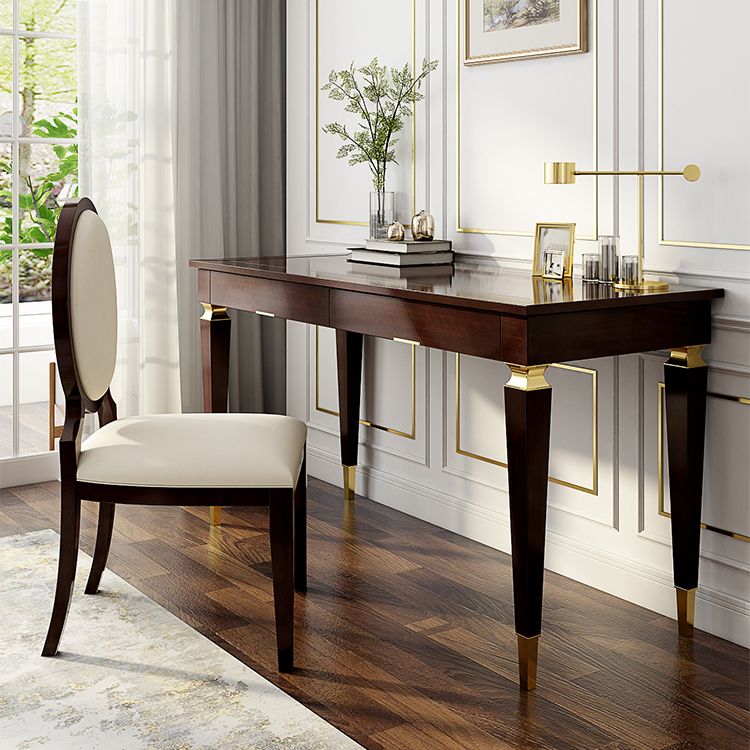 Midcentury Rectangle Home Furniture Solid Wood Dining Room Collection for Dining Room