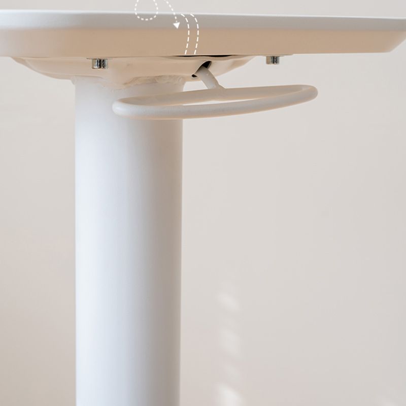 13" Wide Contemporary Corner Table Metal Rectangular Accent Side Table