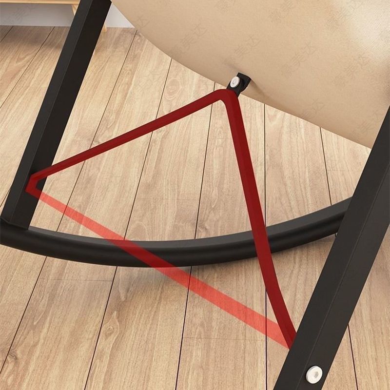 23.62"L x 37.8"W x 32.68"H Modern Sewn Pillow Back Track Arms Parsons Chair