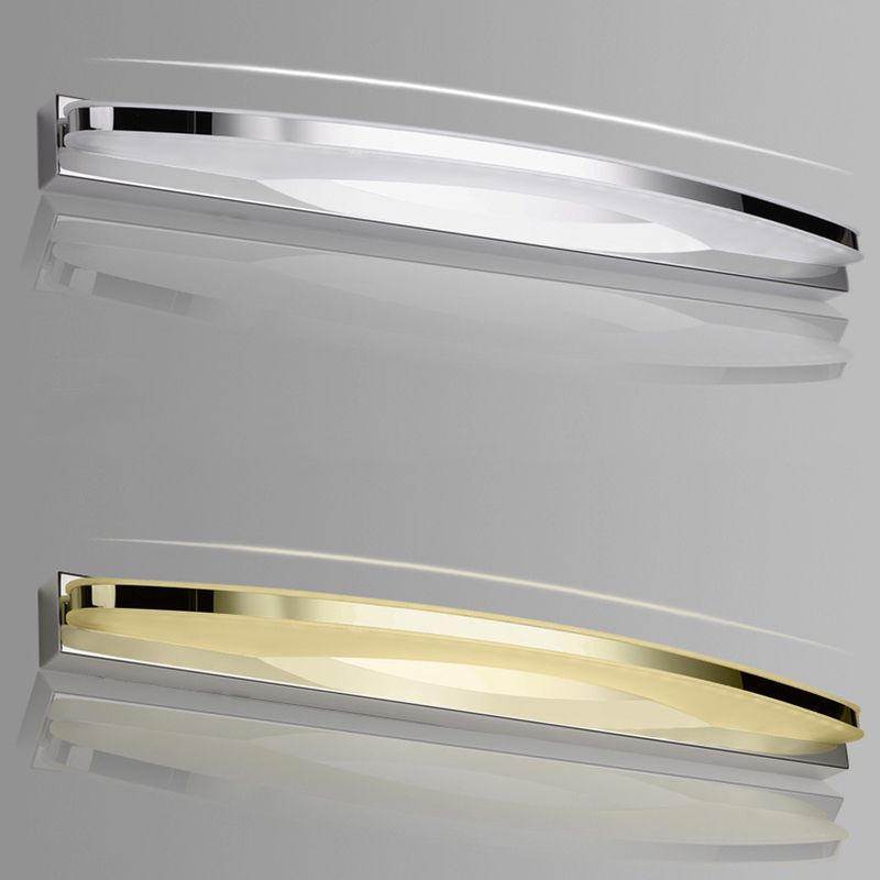 Ovale Eitelkeit Wandleuchten moderne Einfachheit Acryl Eitelkeit Leuchten für Badezimmer