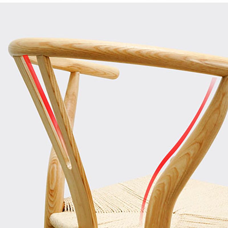 Contemporary Style Dining Chairs Wood Dining Armless Side Chairs