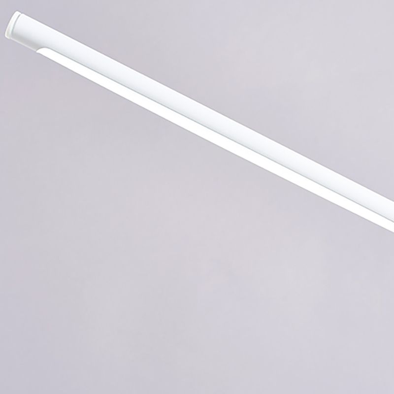 Contemporary Linear Floor Lamp Metal 56" High LED Floor Light for Living Room