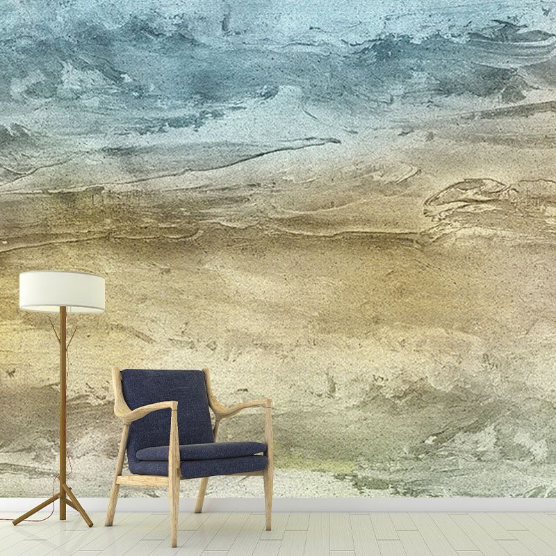 Modern Style Mural Wallpaper Abstract Pattern Environment Friendly Bedroom Wall Mural