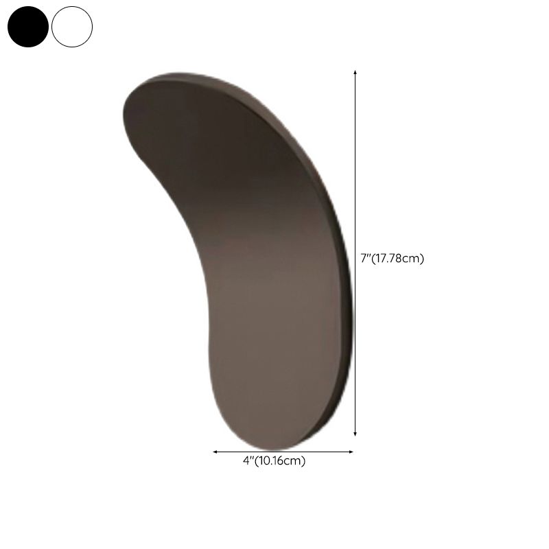 Modern LED Wall Sconce Geometric Shape Wall Light with Metal Shade for Living Room