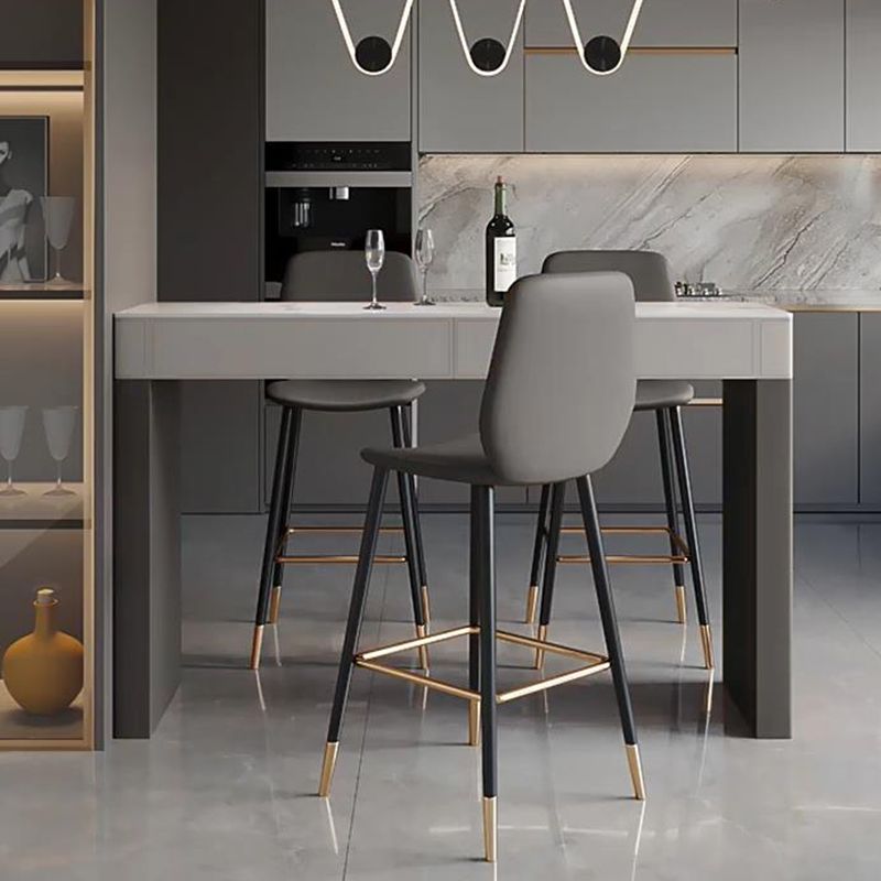 1/3/4 Pieces Bar Stool and Table Set Rectangular Pub Table Set