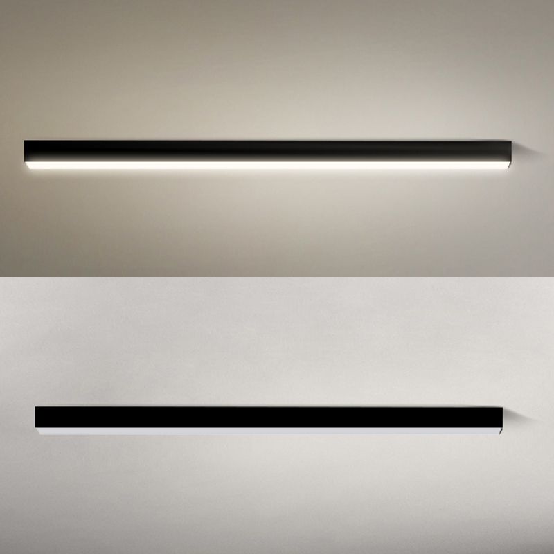 Rectangle LED Flush Monte Light Modern Simple Massimale Lampada per Living Room