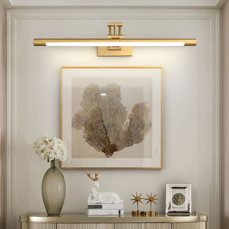 Modern Adjustable Vanity Sconce Lights Acrylic 1-Light Wall Lighting Fixture for Bathroom