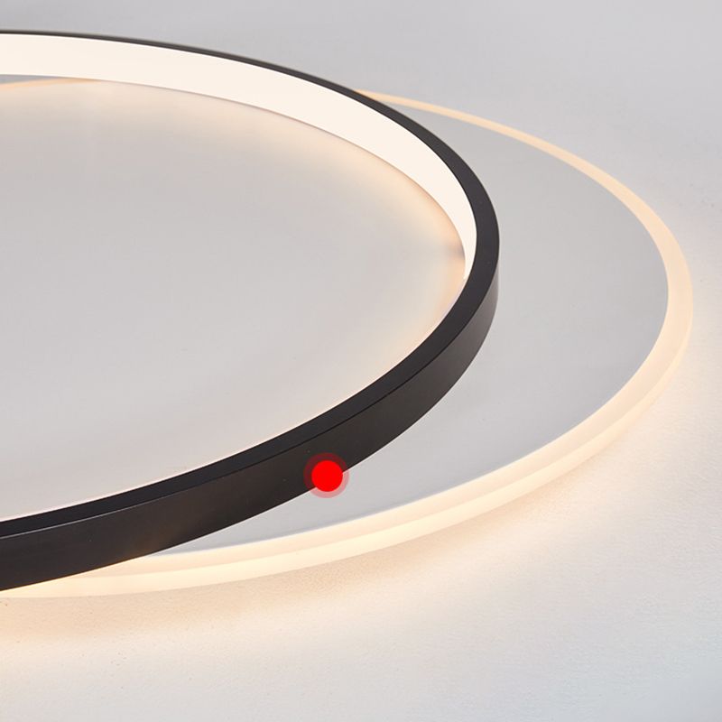 19,5 Pollici Wide Nordic Simplicity LED Soffitto Light Interrking Cerchi Home Decorativi Illuminazione Fissaggio