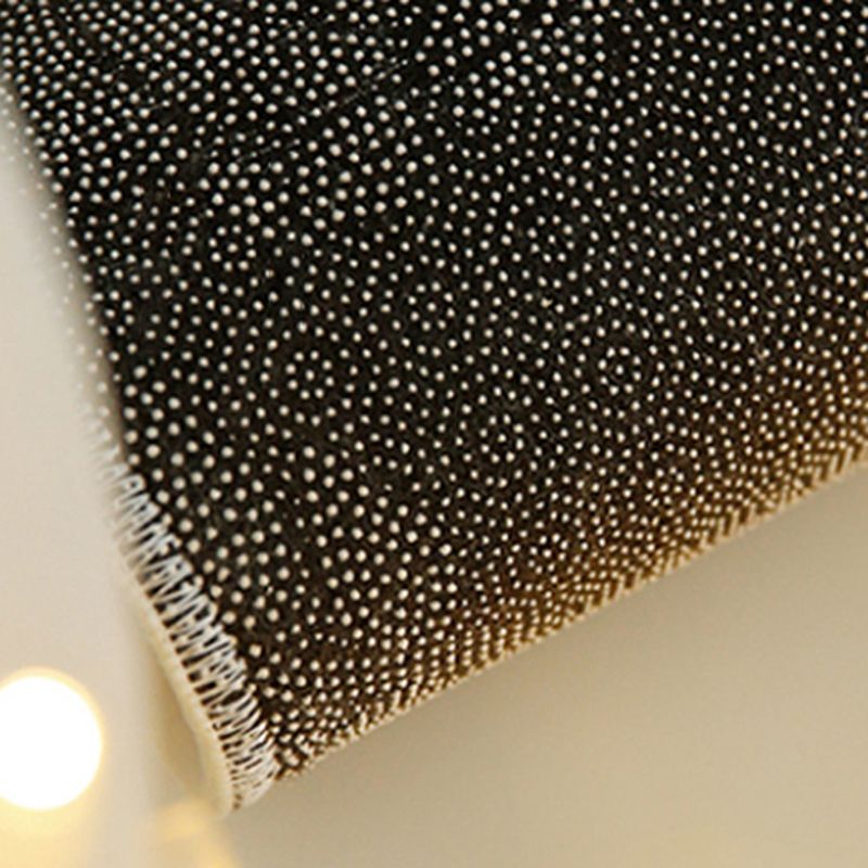 Simple Striped Rug Polyester Green Rug Tear Resistant Rug for Living Room