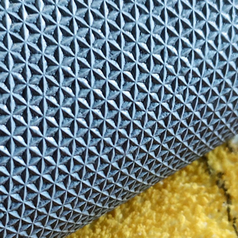 White Tone Home Decor Carpet Simple Abstract Pattern Area Rug Polyester with Non-Slip Backing Rug