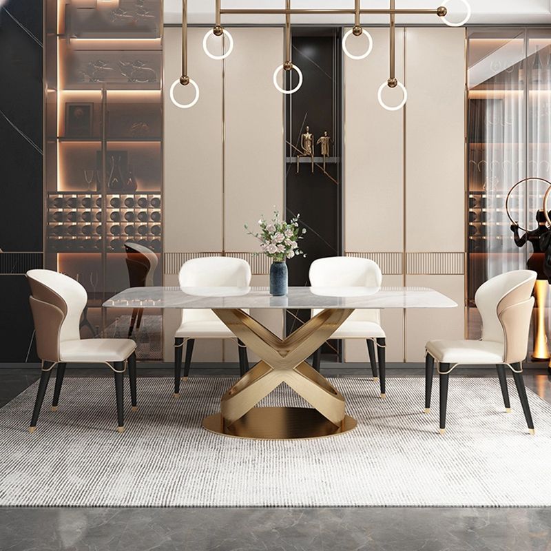 Contemporary Oak Wood Wingback Chair Matte Finish Faux Leather Chair with Black Legs