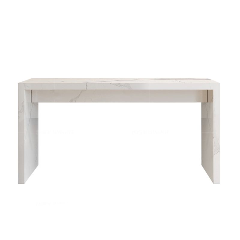 Modern Style Bar Table Stone Rectangle Bar Table for Living Room