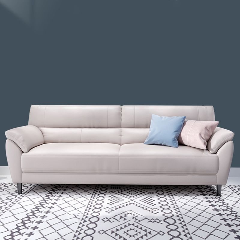 Sewn Pillow Back Pillow Top Arm Ultra-Modern Sofa with Stain Resistant